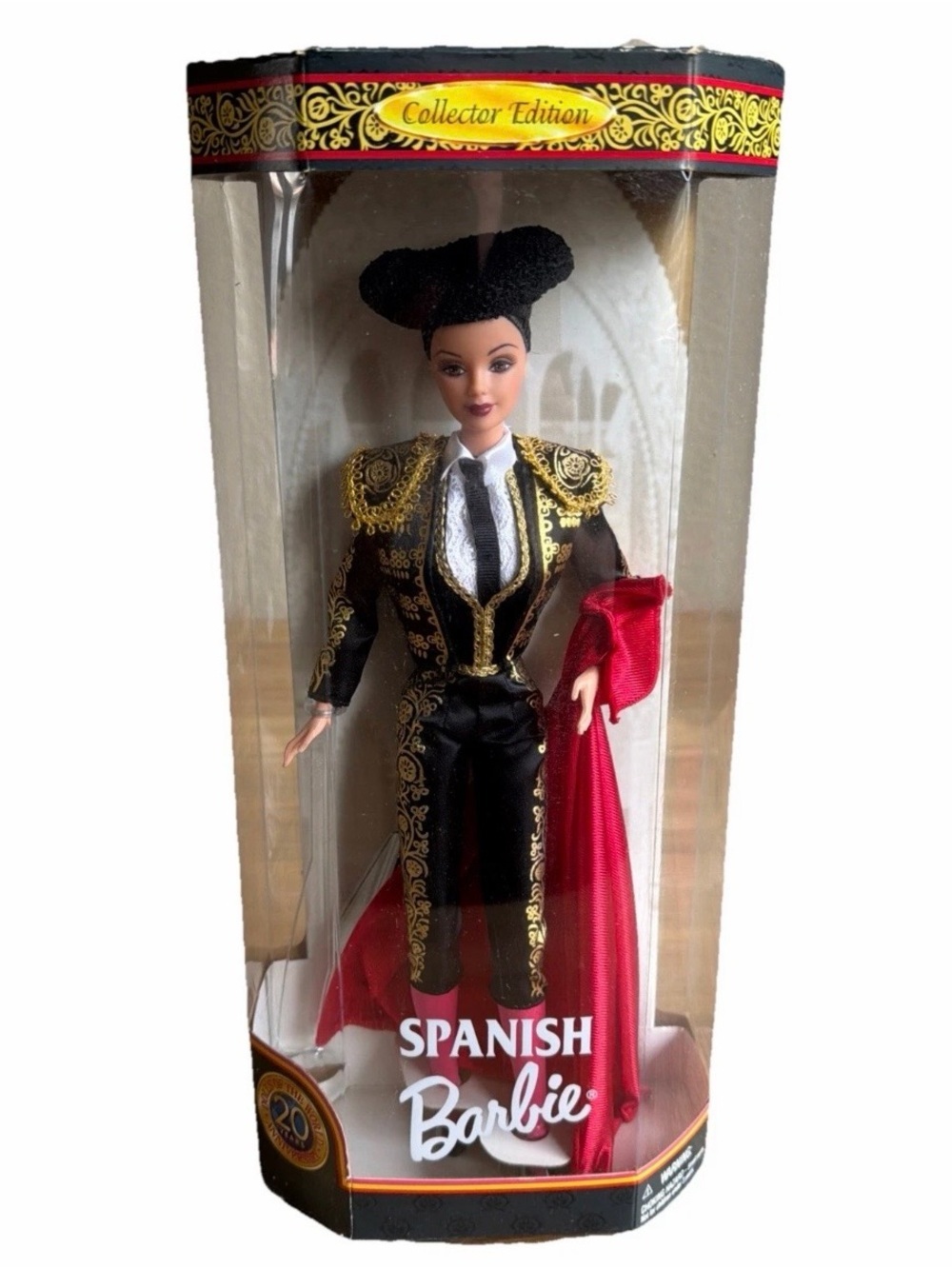 20th Annv., Dolls of the World, Collector Edition, Spanish Barbie, NRFB NIB 1999